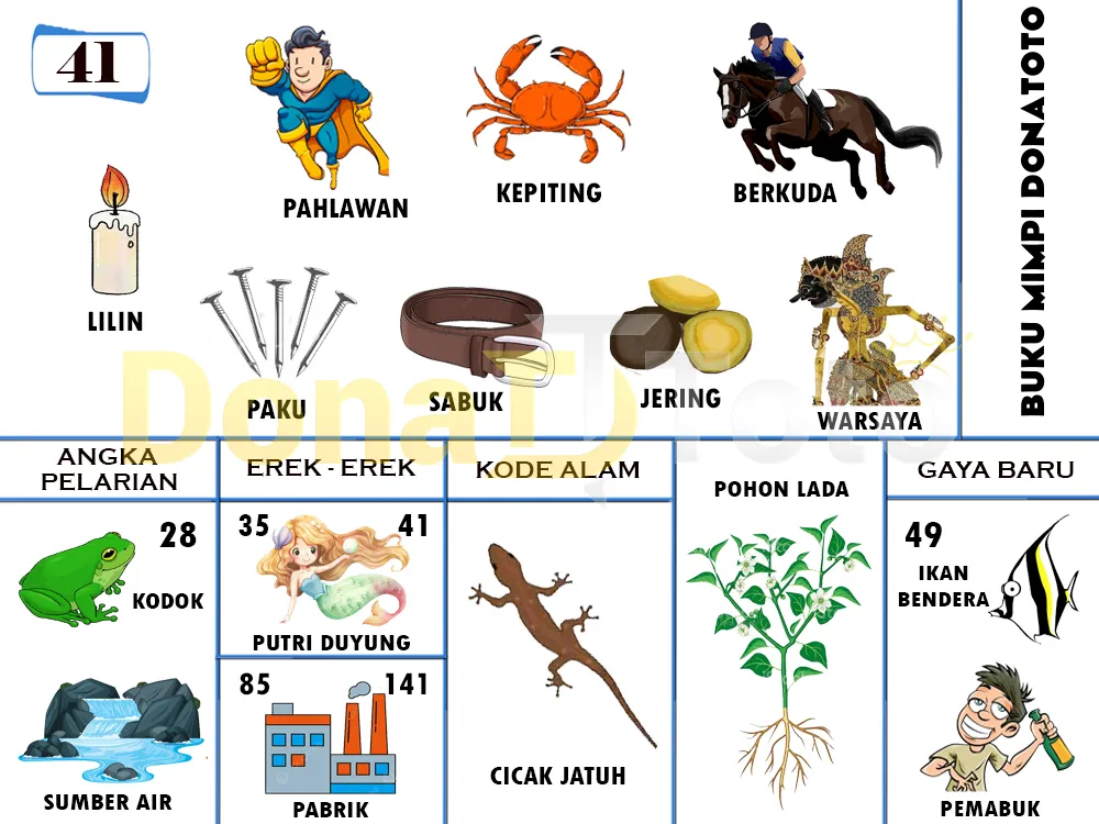 buku mimpi erek erek togel 41